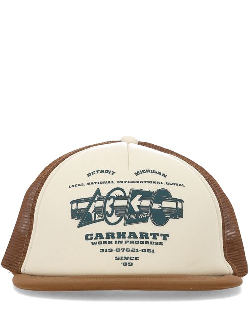 Runaway Trucker Cap CARHARTT WIP | I03435821QXXNATURAL/HAMILTON BROWN